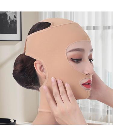 Double Chin Reducer - Chin Fat Remover V Lines Chin Strap | Double Chin Strap Face Slimming Face Slimming Lift Tape Enhancer Face Shaping Lifting Belt for Firming Tightening Skin XL - Buy Online on GoSupps.com