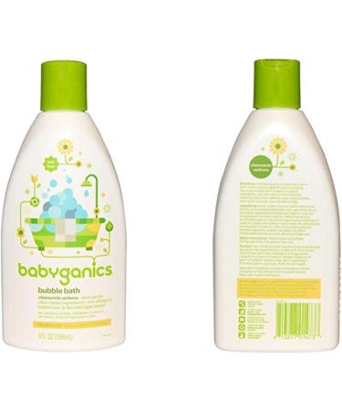 BabyGanics Chamomile Verbena Bubble Bath - 9 fl oz (266 ml) - Buy Online on GoSupps.com