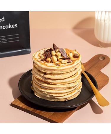 Protein Works Loaded Protein Pancake Mix - High Protein Breakfast & Low Sugar Snack - Banana Choc Chip Flavor - 1kg (16 Servings) - Buy Online on GoSupps.com
