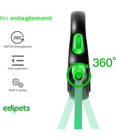 Edipets Retractable Dog Leash - 5m Flexible Band for Pets Up to 50kg | Extendable Inserable & Ideal for Walks - Buy Online on GoSupps.com