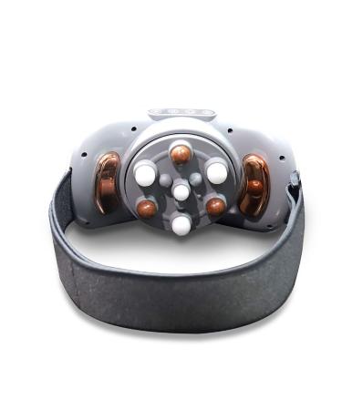Kehtu Automatic abdominal massager electrical moxibusion treatment hot compresses massage belt double purpose for waist and stomach positive and negative massage simulated massage