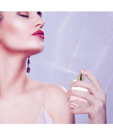Buy SOLUSTRE Refillable Gold Perfume Spray Bottle | Travel-Friendly Glass Atomizer for Perfume | Compact Perfume Sprayer for International Shipping - Buy Online on GoSupps.com