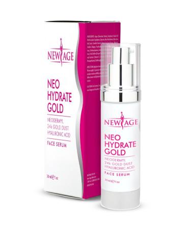 New Age Skin Care Beauty Box Set - Vitamin C & Hyaluronic Kit | Eye Serum, Face & Neck Serum, Anti-Wrinkle Cream | Retinol Moisturizer and Hydrate Gold Formula | Anti-Aging Gift Set - Buy Online on GoSupps.com