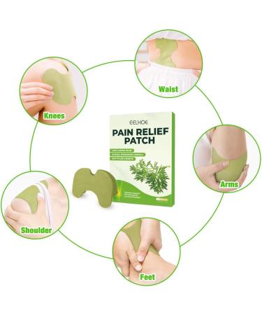 Xeerun Pain Relief Patch | 40 Pieces - Effective Pain Plaster for Knees Back & Neck - Warm Wormwood Therapy for Sore Muscles - Buy Online on GoSupps.com
