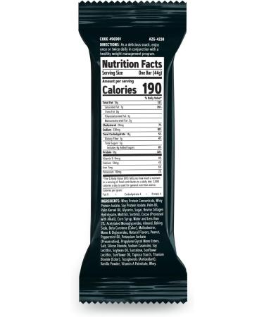 GNC Total Lean Layered Lean Bar - Chocolate Mint (9 Bars) | Healthy Snack for Weight Management - International Shipping Available - Buy Online on GoSupps.com