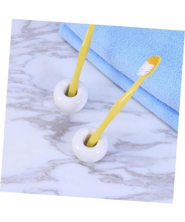 Zerodeko 9 STK Toothbrush Holder Rack - Creative White Mini & Medium Toothbrush Stand for Home Organization - International Shipping Available - Buy Online on GoSupps.com