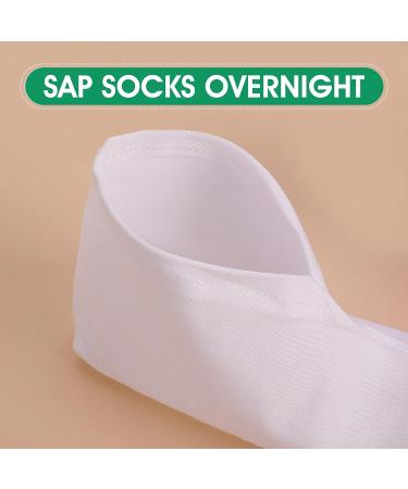 Sibba 6 Pairs Moisturizing Socks for Women and Men - Overnight Spa Treatment for Dry Cracked Feet - Buy Online on GoSupps.com