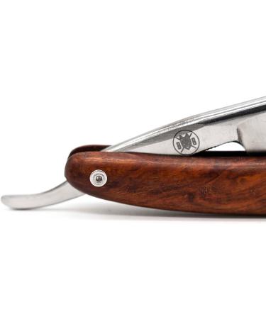 Brent Berkeley Signature Classic Open Razor - Durable Carbon Steel Beard Knife for Men - Reduces Skin Irritation - Ideal for Wet Shaving - Buy Online on GoSupps.com