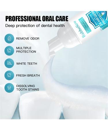 Teeth Whitening Toothpaste Foam - Bright White Teeth Color Correction Serum for Stain Removal | 30ml - Buy Online on GoSupps.com