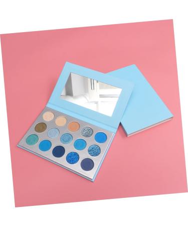 Balacoo 15 Shimmer Eyeshadow Makeup Eyeshadow Makeup Palette Eyeshadow Palette Woman Four Seasons Compact 1 count (Pack of 1) Blue - Buy Online on GoSupps.com