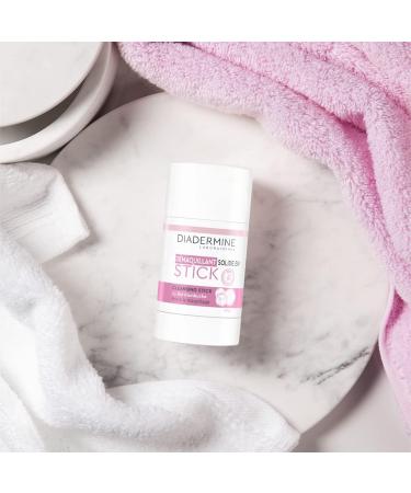 Diadermine - Solid Facial Makeup Remover Stick - Kombucha Tea Formula - All Skin Types - Facial Cleanser - Skin-Friendly - 98% Natural Origin - 40g Stick - Buy Online on GoSupps.com