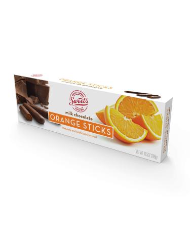 Milk Chocolate Orange Sticks, Chocolate Candy Sticks Orange (Milk Chocolate)