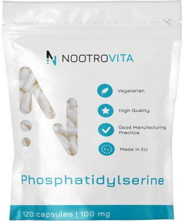 Phosphatidylserin 120 capsules - in the event of stress concentration memory |Lower anti -stress tablets for cortisone |Cortisol Blocker |High dose vegan phosphatidyl serine |Nootrovita