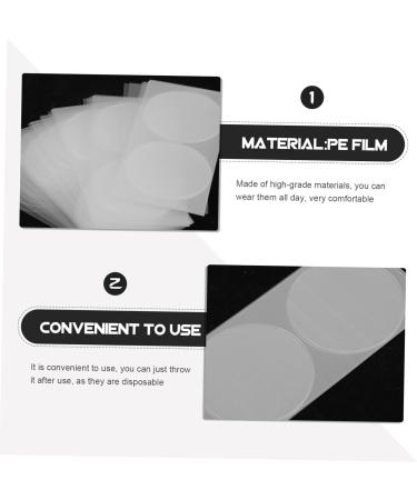 Healeved 50 Pairs Men's Nipple Stickers - Breathable Nipple Protection Pads for Sports & Running - 3.5x3.5cm - Buy Online on GoSupps.com