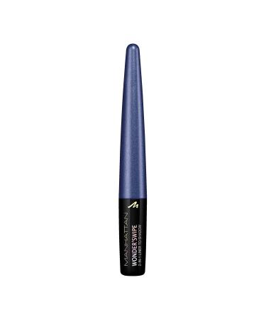 Manhattan Wonder'swipe 2-in-1 shimmering eyeliner and eye shadow color 500 Front Stage blue (1.7 ml) - Buy Online on GoSupps.com