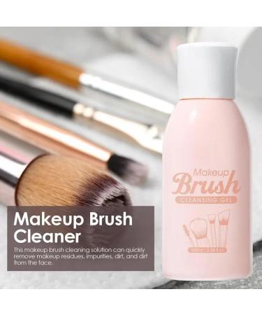 Make-Up Brush Cleaner Beauty brush Cleaning Liquid Mild Water Based Brush Puff Cleaner-Removes Makeup Dead Skin Bacteria and Dirt from Makeup Brushes Cruelty-Free Fast Drying Easy to Use - Buy Online on GoSupps.com