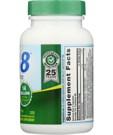 Now Pb 8 Pro-biotic Acidophilus Caps Vegetarian 120caps X 2 - Buy Online on GoSupps.com