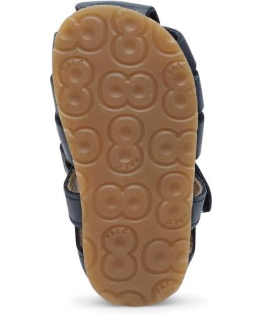 Falcotto Alby Blue Leather Closed Toe Sandals - Size 2 UK Child - Buy Online on GoSupps.com