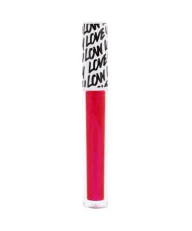 bh Cosmetics Shimmer Gloss Lip Gloss Low Key Love You Red 0.9 oz