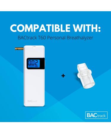 BACtrack Keychain Breathalyzer Mouthpieces (20 Count) - Compatible with BACtrack Keychain, Go, Vio, and T60 Breath Alcohol Testers - Pack of 1 - Buy Online on GoSupps.com