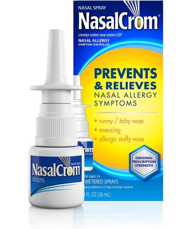 NasalCrom Nasal Allergy Symptom Controller Spray - 0.88 oz Pack of 4