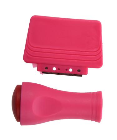 ANTIOCH Stamping stamp of enamel of a plate image decoration of some of art squeegee stamps red rose