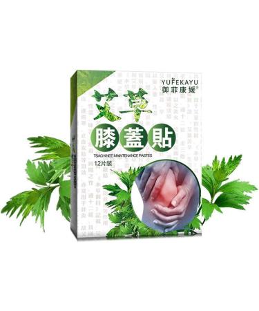 Buy Cottile Knee Patch for Pain Relief | 12 Pieces - Hot Moxibustion Plaster for Leg & Knee Pain - International Shipping Available - Buy Online on GoSupps.com
