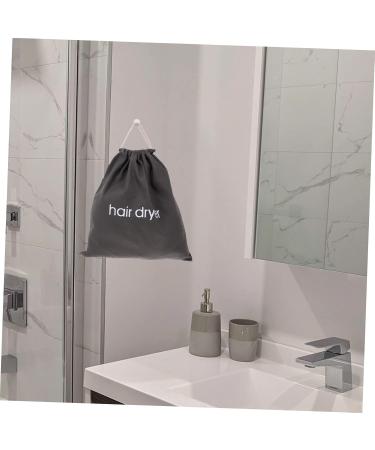 SKISUNO Hair Dryer Bag Travel 1pc Hair Dryer Storage Bag Travel Storage Box Barreled Hair Dryers Accessories 33x30cm Dark Grey - Buy Online on GoSupps.com