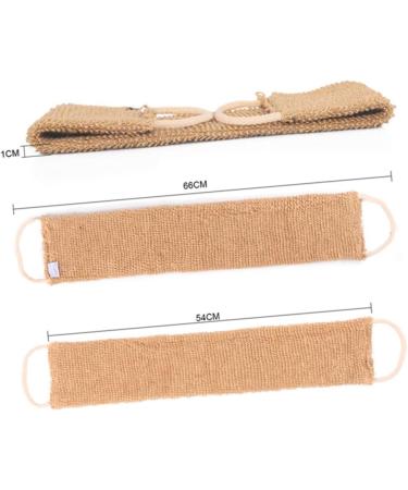 Extra Long Handled Bath Scrubber & Loofah Gloves - Exfoliating Back Brush & Shower Accessories for Spa-Like Clean | International Shipping - Buy Online on GoSupps.com