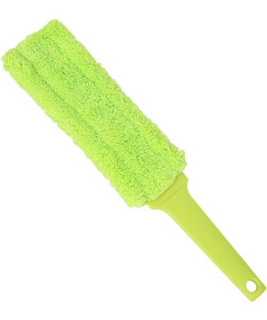 Huyath Washable Dusters for Cleaning - Car Interior & Exterior Cleaner Duster - Washable Hand Dusting Reusable Head Portable Dust Brush for House Car Air Vents Offices Furniture Sofa Fluorescent Green - Buy Online on GoSupps.com