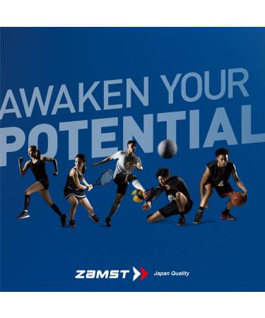 Zamst Filmista Knee Sports Brace for Runners - Patented Film & Stability Tech for Patellar Tendinitis - Black Large | International Shipping Available - Buy Online on GoSupps.com