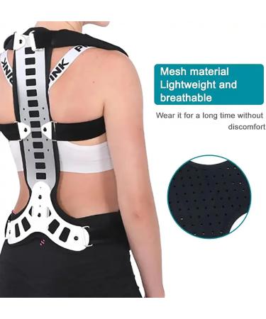 Orthosis Cervical Thoracic Halo Brace Metal Spinal Auxiliary Orthosis Adjustable Rigid Metal Extension Back Straightener Brace Vest for Kyphosis Humpback Thoracic Spinal Support Pain Relief Large - Buy Online on GoSupps.com