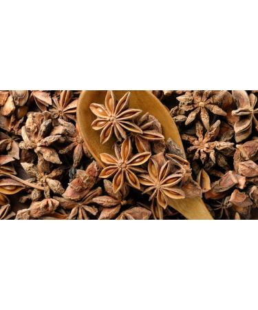 Nim's Star Anise Whole | Badiyan | Star Anise (100g/3.5oz) Gluten Free | Non GMO Whole Star Anise Pods | Dried Anise Star Spice | Premium Quality and Aroma Great for Baking Tea and Cocktails 100g - Buy Online on GoSupps.com
