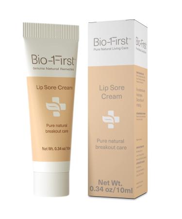 Bio-First Lip Sore Cream Rapid Response Cold Sore Solution All Natural Manuka Oil - Blister & Itch Relief Cream - Vegan - Gluten Free - Skin Care - Lip Care Products - Citrus Aroma - 10ml