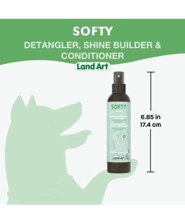 Detangler Shine Builder & Conditioner for Dogs Helps to Achieve a Smooth and Shiny Coat - Made with Certified Organic Aloe Vera - 240ml - Made in Canada - Buy Online on GoSupps.com