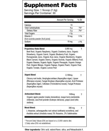 310 Nutrition Superfoods Starter Kit - Greens and Reds with Shaker Cup - Black Cherry/Mixed Berry/Apple Banana - Buy Online on GoSupps.com