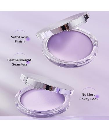  Opilroyn Finishing Powder Makeup Lavender Makeup Setting Cream Waterproof and Natural Nude Makeup Long-Lasting Purple Powder Daily Use Cosmetic Control Powder - Buy Online on GoSupps.com