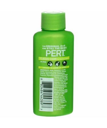 Buy Pert Plus 2-in-1 Shampoo & Conditioner Classic Clean 1.70 oz - Pack of 11 | International Shipping Available - Buy Online on GoSupps.com