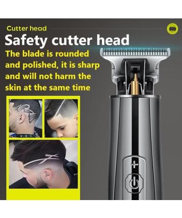 USB Rechargeable Hair Clippers - KM-129 Bald Head Trimmer with LCD Display & Ceramic Blade | Cordless Hair Cutter for Precision Shaving - Buy Online on GoSupps.com