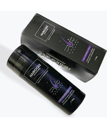 Natural Hair Fibers - 28g - Hair Powder Densifying Powder Volume Powder Hair Building fibers based on keratin Black - Buy Online on GoSupps.com