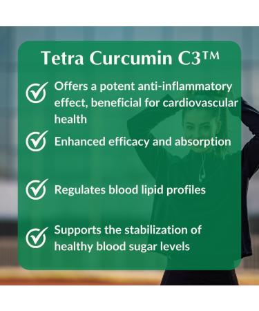 Provita Tetra Curcumin: The Superior White Curcumin Supplement for Enhanced Health and Wellness (60 Capsules) - Buy Online on GoSupps.com