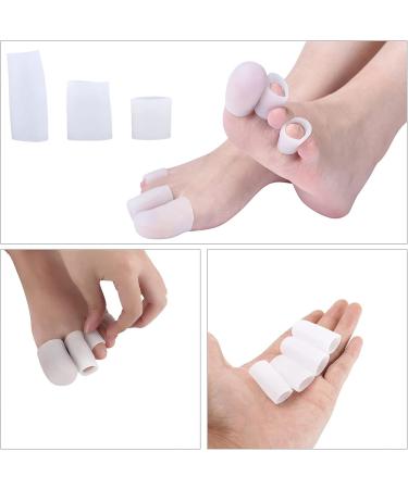 Gel Toe Protection & Silicone Toe Separators for Men & Women | Blister Callus Corn & Hammer Toe Relief - Buy Online on GoSupps.com