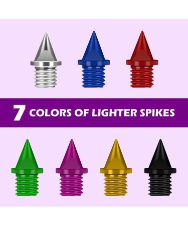 UTOBEST 1/4 Inch Track Spikes - 48 Carbon Steel Spikes with Spike Wrench - Lightweight Replacement Spikes for Sprinting and Cross Country Events - S02 Purple - Buy Online on GoSupps.com