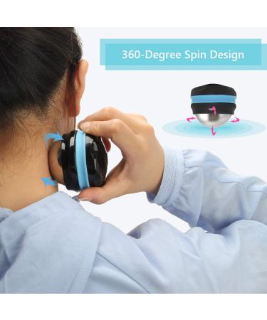 AHIER Cold Massage Roller Ball - Cold Therapy Relief for Back/Neck Pain, Deep Tissue Massage, and Inflammation - Removable Gel Ball for Muscle Recovery (Black) - Buy Online on GoSupps.com