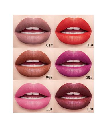 Edanta Matte Lipstick Cream Waterproof Lip Liner | Double Head Lip Crayon Long Lasting Makeup Stick - Nude 01 | for Women and Girls - Buy Online on GoSupps.com