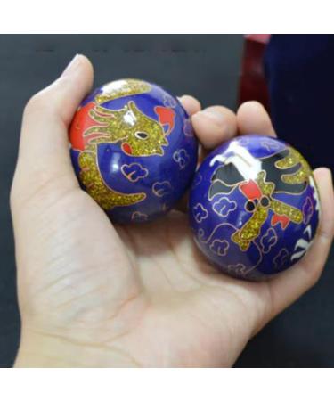 Buy 1.97 Cloisonne Baoding Balls for Hand Exercise & Stress Relief - International Shipping Available - Buy Online on GoSupps.com