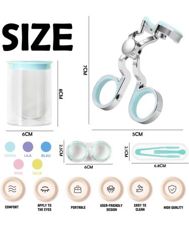 Contact Lens Tweezers & Tools | Soft & Hard Lens Aids | Pink Carrying Solutions for Men & Women - Buy Online on GoSupps.com