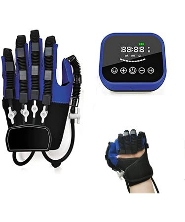 Stroke Hand Splint Assistive Gloves Finger Straightening Brace Guard for Stroke Hemiplegia Hand Function Recovery Relief Finger Cramps Left X-Large