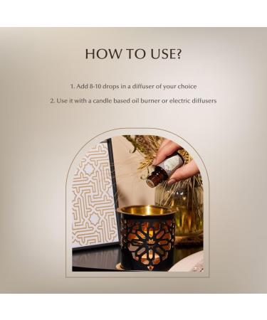 Oud Diffuser Oil Essential Oil Gift Set by Dukhni | 6 x 10ml Arabic Oil Gift Set for Diffuser & humidifier | 100% Pure Halal Oudh Oils | Relax with Home Aromatherapy - Buy Online on GoSupps.com