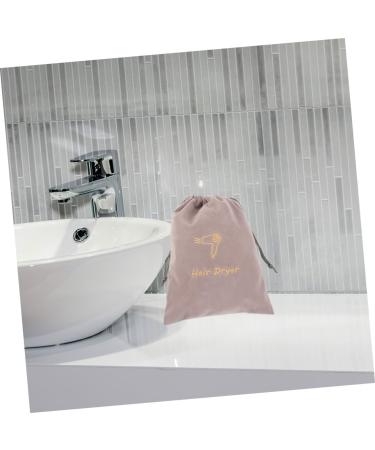 SKISUNO 2pcs Velvet Bag Drawstring Bag Hair Blow Dryer Bag Portable Hair Dryer Bag Drawstring Hair Dryer Bags Blow Dryer Retractable Cord Hair Dryer Bag Drawstring Hair Dryer Bag for Head - Buy Online on GoSupps.com